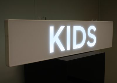 Solid Surface LED light box