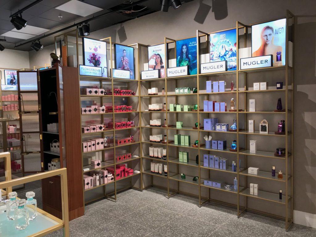 Cosmetic POS display & LED lightboxes - Wrights Plastics